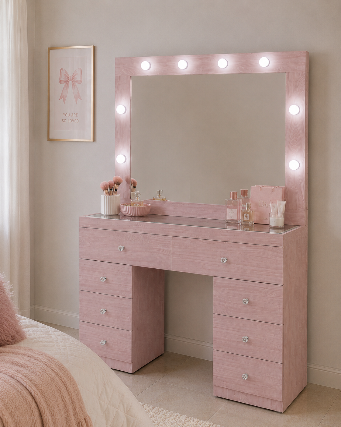 Vanity Italia Focos Rosa